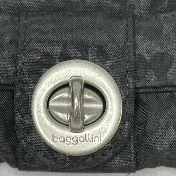 Baggalini Black Clutch Handbag Animal Print - Picture 2 of 8